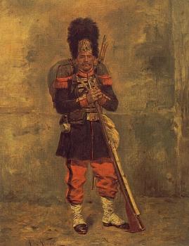 阿方斯 瑪麗 阿道夫 德 紐維爾 French Grenadier 阿方斯 瑪麗 阿道夫 德 紐維爾 French Grenadier